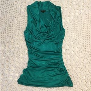 Express Size XS Emerald Green Top